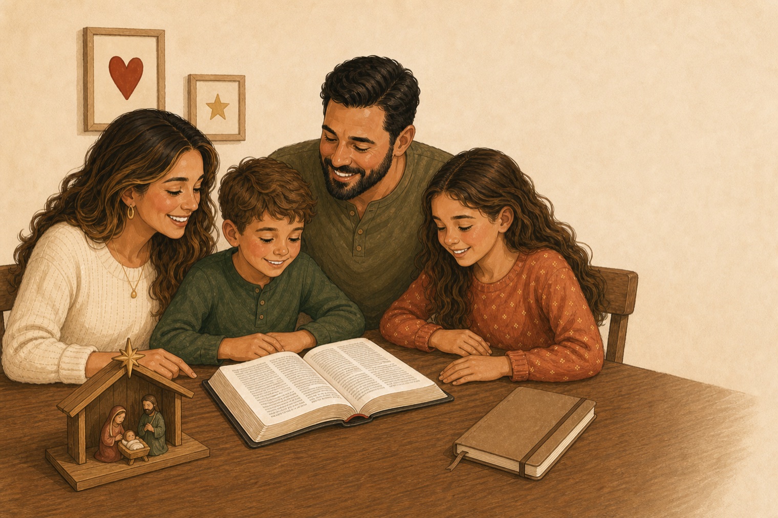 A family Christmas devotional preview